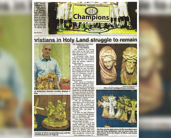 Christians in The Holy Land struggle to remain