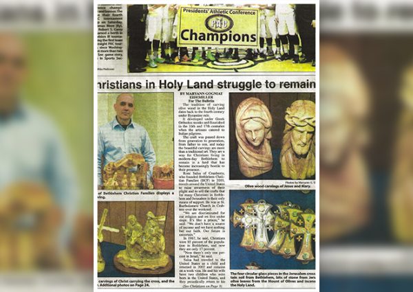 Christians in The Holy Land struggle to remain